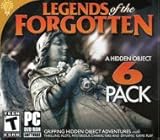 Legends of the Forgotten Hidden Object Adventures 6 Pack PC DVD