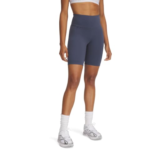 Under Armour Women's Motion Bike Shorts Gray