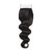 Queen Love Hair 4x4 Lace Closure Free Part Body Wave Virgin Hair lace closure 18inch