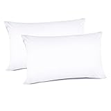 Toplus White Pillowcases Queen Size Set of 2, 20