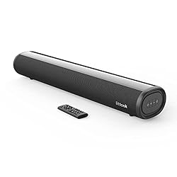littoak Small Sound Bar for TV, Soundbar with