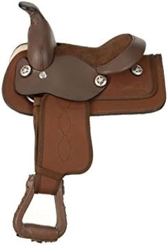 King Series Miniature Synthetic Western Saddle
