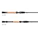 Cadence Spinning Rod,CR5-30 Ton Carbon Casting and Ultralight Fishing Rod,Fuji Reel Seat,Durable Stainless Steel Heat Dissipation Ring Line Guides with SiC Inserts,Strongest and Sensitive Action Rods