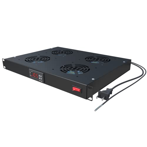 Network Rack Fan Controller Rack Mount Fan Controller | Server Rack Cooling: Airflow, Fans and ...