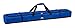 High Sierra Padded Ski Bag for Single Pair of Skis, Vivid Blue/Black, Up to 6 Feet