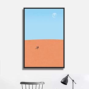 Framed Canvas Wall Art for Living Room, Bedroom Natural Scenery Canvas Prints for Modern Home Decoration Ready to Hang - 16"x24" inches