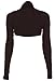 Ladies Long Sleeve Bolero Shrug, Cardigan, Dark Colors