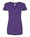 Next Level Ladies' Ideal V XL PURPLE RUSH