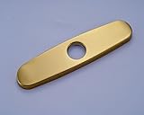 Bathroom Kitchen Faucet Sink Hole Cover Plate Deck Plate Gold Finish