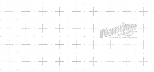 Flameless® Flame Retardant Paper, Raven Black, 48