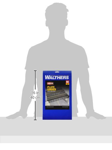 Walthers Cornerstone Series Kit HO Scale Through-Plate Girder Bridge