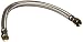 LASCO 10-0944 1-Foot Ice Maker Water Supply Line, Braided Stainless Steel, X 1/4-Inch Female Compression, 1-Pack primary