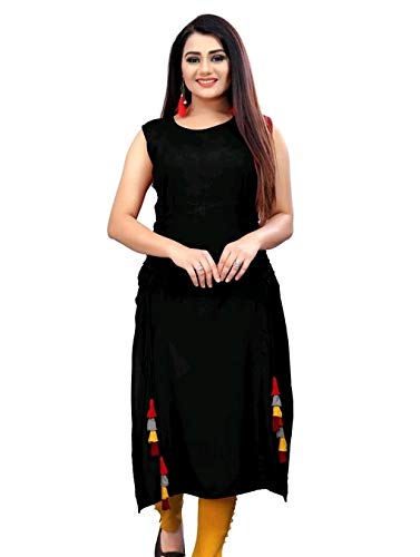 Kurti black colour Clearance