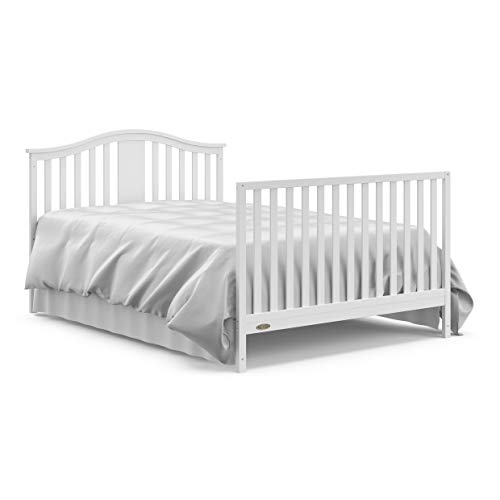 Graco Solano 5in1 Convertible Crib with Drawer (White) GREENGUARD