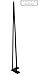 Industrial By Design - 28” Hairpin Table Legs - (Satin Black) Elegant Mid Century Modern - Two Rod Design - Premium Heavy Duty Build - Easy DIY Installation - Set of 4