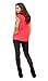 Savi Mom Nursing Pocket T-Shirt with Easy Openings Medium Coral