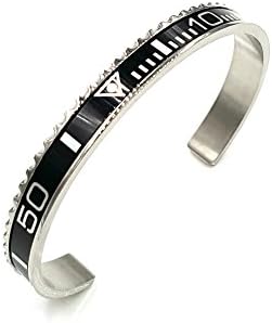 Chronometer Silver Grey Silver grey bezel Submariner GMT Bracelet Bangle Bracelet