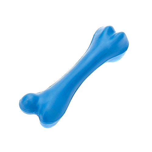 CLASSIC Pet Products Solid Rubber Bone, 200 mm, Blue — image 1
