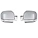 EAG Triple Chrome Plated ABS Mirror Cover with Turn Signal Hole for 2015 2016 Ford F-150 (65-0320)