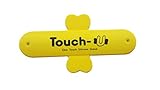 Biaoge One Touch Silicone Stand Touch U Colorful Sticks On Back one touch Phone Stand Holder Touch-U Silicone Slap Stand Holder Support for iPhone 5, iPhone 4, iPod Touch / Nano, iPad Mini, Samsung Galaxy, Google Nexus, Acer Iconia, Cellphones, Smartphones and 7 Inchs Tablets PC (Yellow)