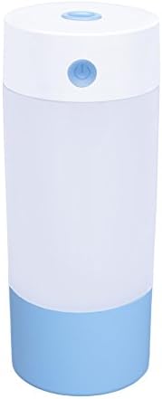 Ultrasonic Cool Mist. Humidifier SCONFID Durable Humidifying Unit with Night Light and Auto Shut-off Function for Office Home Bedroom Baby Room,250ml (Blue)