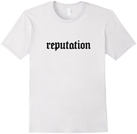 Mens Reputation Shirt Large White