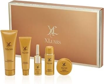 XLUXES ヒト幹細胞培養液配合 スキンケアお試し 5点 トラベルセット 化粧ポーチ付き
