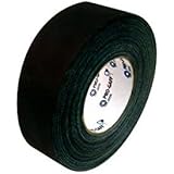 Pro Gaff Gaffers Tape 1 and 2 inch widths, 17 colors available, 2 inch, Black