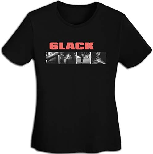 SkyeDana 6LACK Summer Classic Women's T-Shirt Fashion Women's Short-Sleeved Shirt