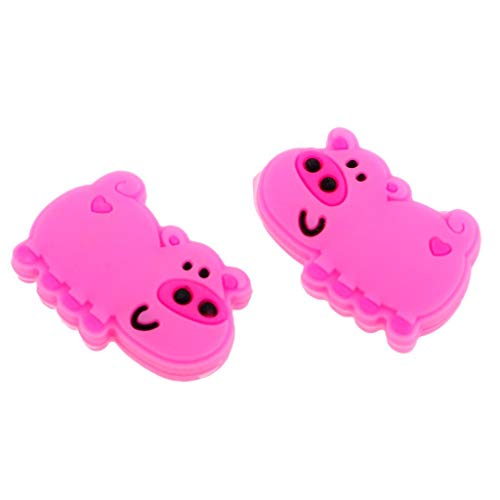 image for Prettyia 2pcs Silicone Racquet Vibration Dampener Shock Absorber for T