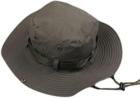TopTie Boonie Bucket Sun Hat Fishing Sun Cap with Chin Strap