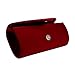 Jubileens Wedding Evening Party Velvet Clutch Bag Retro Envelope Cross Body Handbag (wine red)