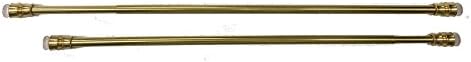 ASTINE 40 – 50 cm Spring Tiebacks Polished Brass