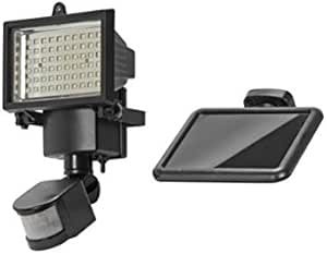 NOMA 180 Degree LED Solar Motion Sensor Light, Black: Amazon.ca: Patio