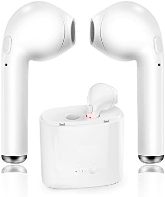 Bluetooth Headset, Wireless Earbuds with Charging Case Mini In-Ear Headphones Earphone with Mic, Hands Free for iPhone X 8 8plus 7 7plus 6S Samsung IOS Android SmartPhones