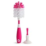 Munchkin Bristle Bottle Brush, Pink