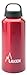 Laken Classic Aluminum Water Bottle, Wide Mouth with Screw Cap and Loop, BPA Free, Made in Spain, 20oz, Red