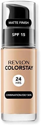 REVLON レブロン リキッド ファンデーション カラーステイ メイクアップ ノーマル肌 混合肌用 30ml カラー：220 [並行輸入品]