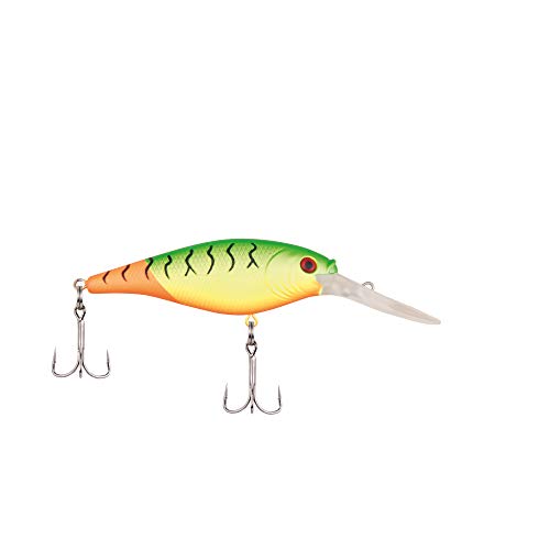 Berkley Flicker Shad Fishing Lure, Firetail MF Hot Firetiger, 3/16 oz, 2in | 5c…