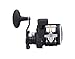 PENN Rival Level Wind Conventional Boat Fishing Reel, HT-100 Star Drag, Max of 15lb | 6.8kg, Forged and Machined Aluminum Spool,Black