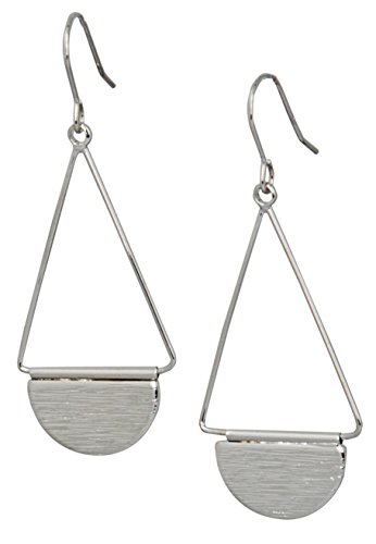 SPUNKYsoul Shield Earring (Small Silver)