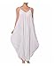 Solid Color Ladies Spaghetti Strap Loose Fit Harem Jumper Multi Color Available