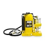 Pro Series 20 Ton Air Hydraulic Bottle Jack