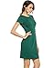 ACEVOG Women's Work Dress Official Wear to Work Retro Business Bodycon Pencil Dress Green