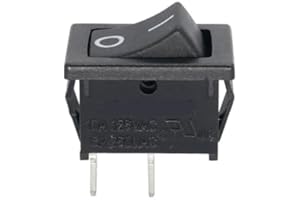 qrcamule Replacement On/Off Switch for Westinghouse WGen9500DF 12500W Generator - Toggle, Push Button, Black, Manual