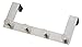 Pro Chef Kitchen Tools Over Door Hook - 4 Coat Hooks Pegs - No Drill Towel Rack for Bathroom Storage Closet - Behind The Door Organizer Clothes Rack - Shoe Or Hat Holder - Office Cubicle Purse Hanger