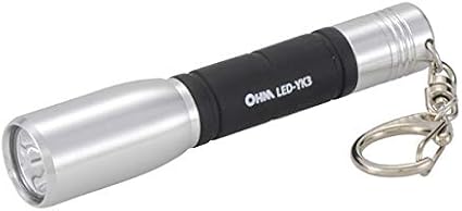 Amazon オーム電機 Mini Ledライト シルバー Led Yk3s オーム電機 懐中電灯 通販