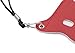 Anti-Loss Leather Necklace Lanyard for S-mok Nor-d Holder Premium Easy Access Keyring Cover Case - Device Not Included (Red)
