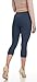 LMB Lush Moda Extra Soft Capri Leggings - Variety of Colors - Charcoal