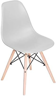 Springos Milano Skandinavischer Stuhl Retro Design 83x46x50 Cm Fur Wohnzimmer Esszimmer Kuche Buro Grau Amazon De Kuche Haushalt